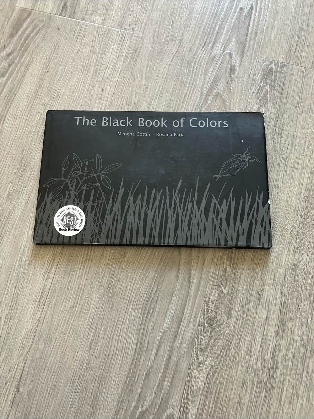 3/$15 The Black Book of Colors Hardcover Picture Book - Black